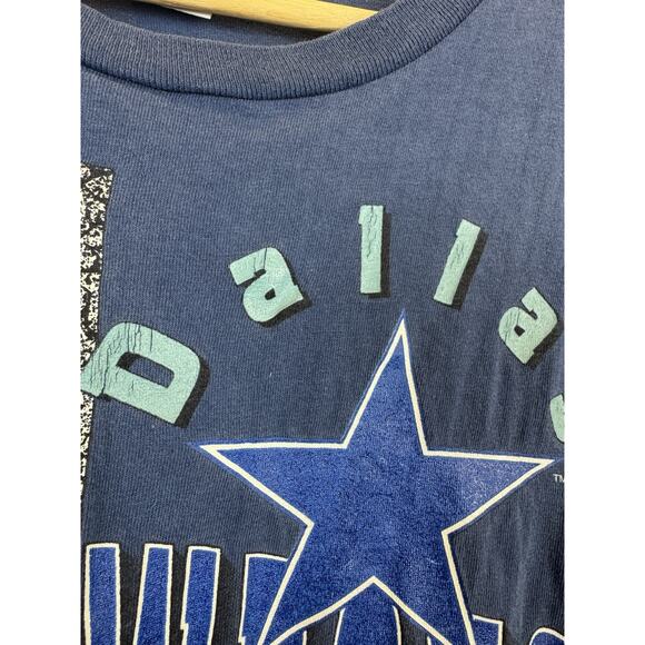 Vtg 1992 Dallas Cowboys Starter T-shirt L NFC Eastern Conf Single Stitch Tee USA - Picture 9 of 10